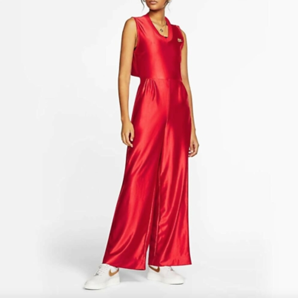 Nike Women's Fitness Red Jumpsuit - Picture 12 of 16